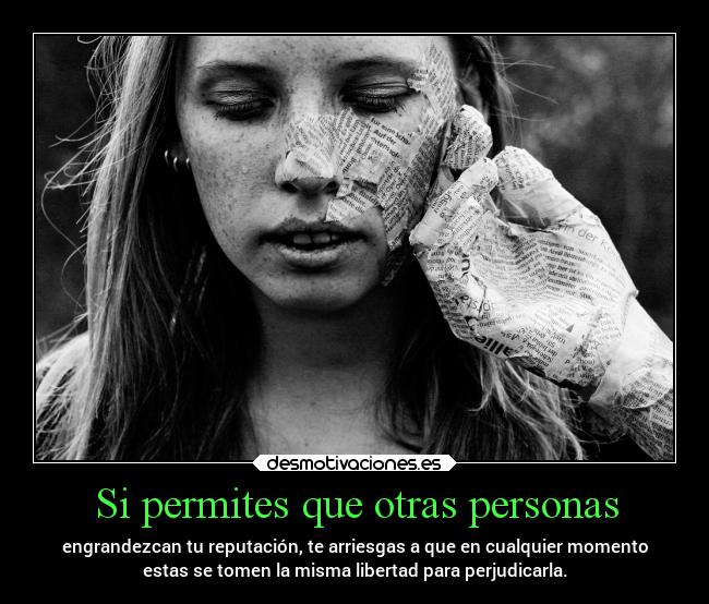 Si permites que otras personas - 
