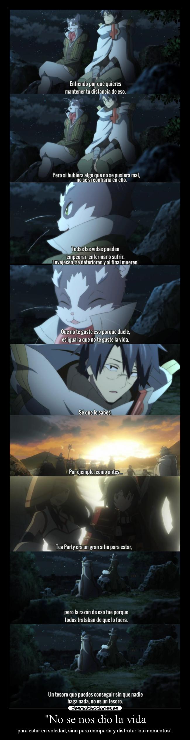 No se nos dio la vida -