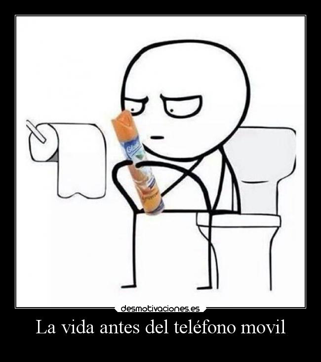 La vida antes del teléfono movil -