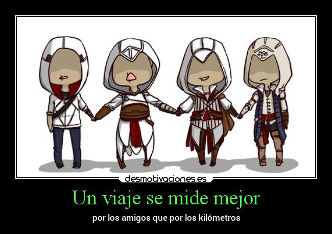 Un viaje se mide mejor - por los amigos que por los kilómetros