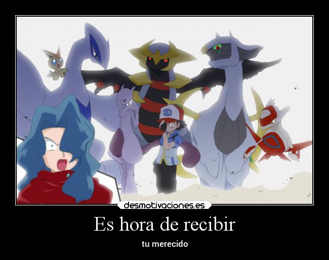 carteles videojuegos anime pokemon humor graciosas risa ash tobias mewtwo arceus latias giratina lugia desmotivaciones