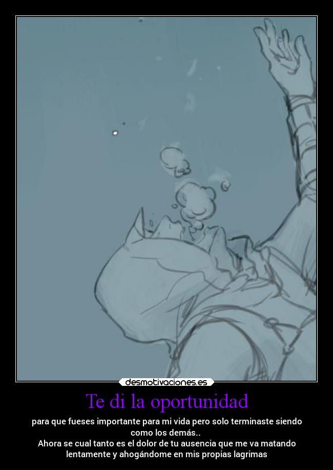 Te di la oportunidad - 