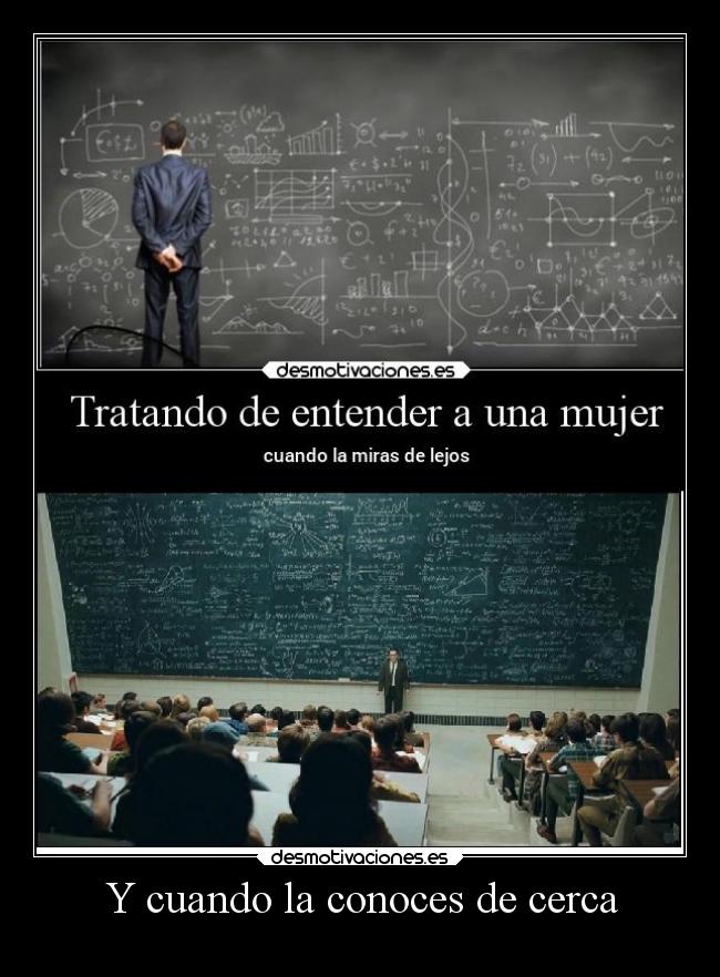 Y cuando la conoces de cerca - 