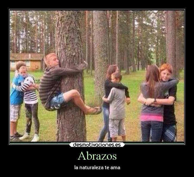 Abrazos -
