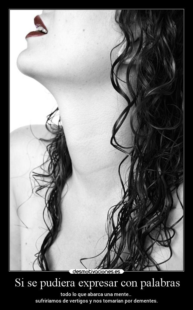 Si se pudiera expresar con palabras - 