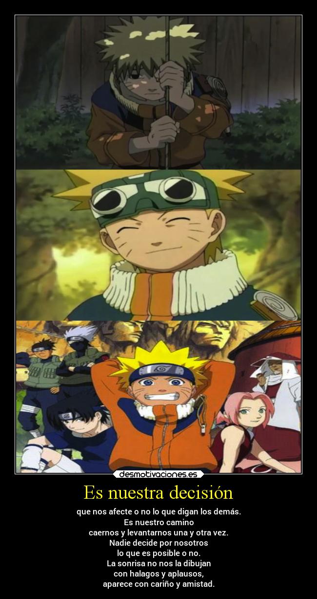 Es nuestra decisión -