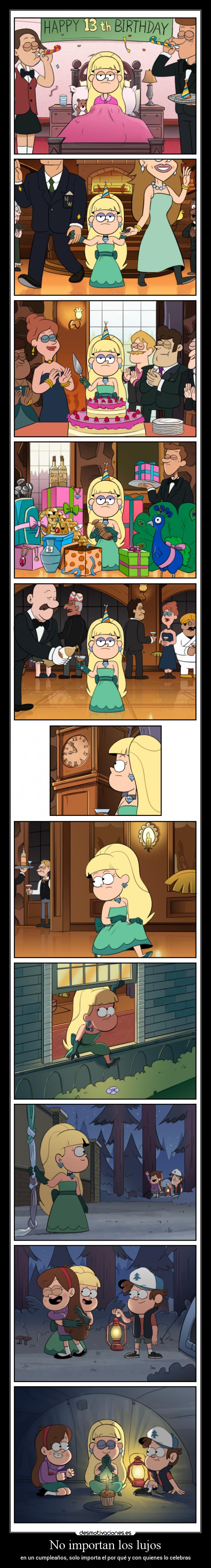 No importan los lujos -