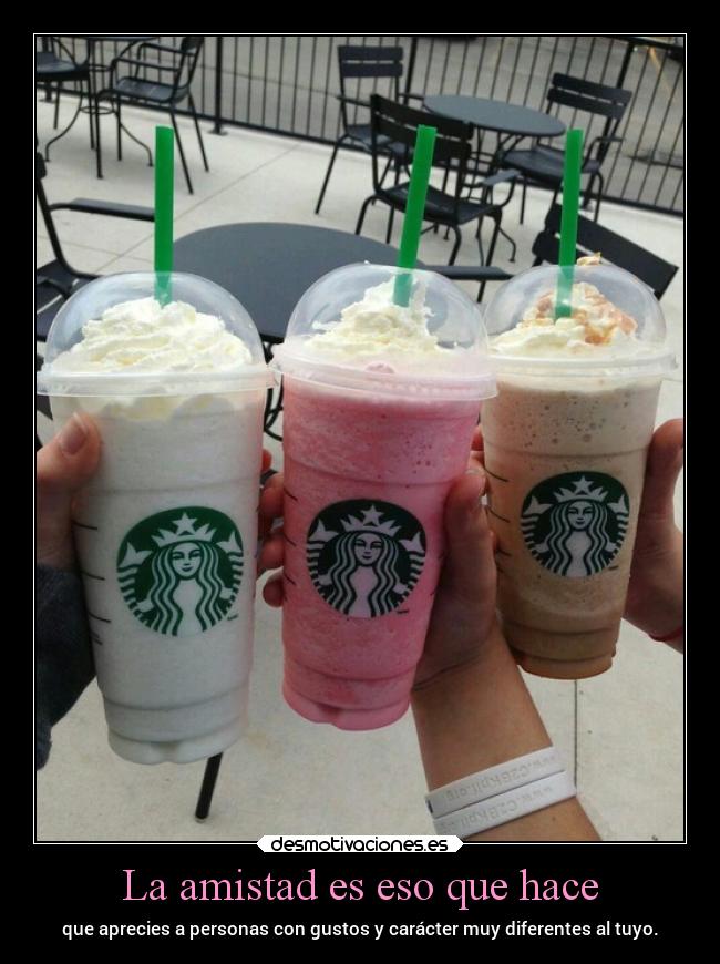 La amistad es eso que hace -