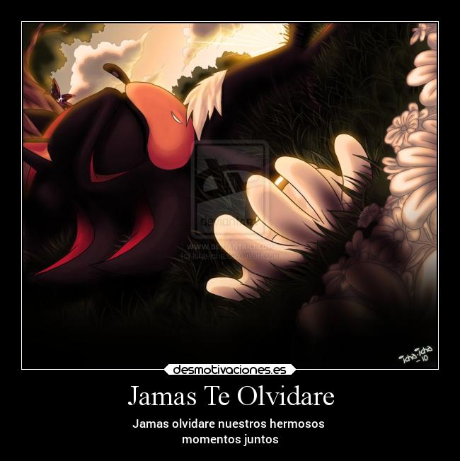 Jamas Te Olvidare -