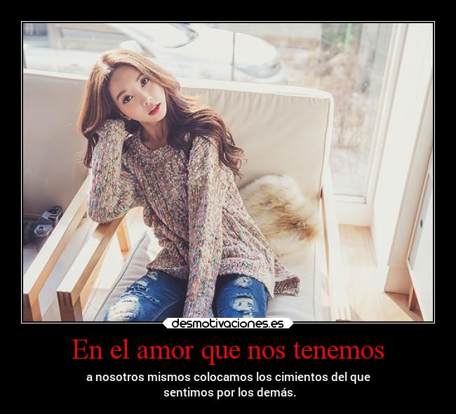 En el amor que nos tenemos - 