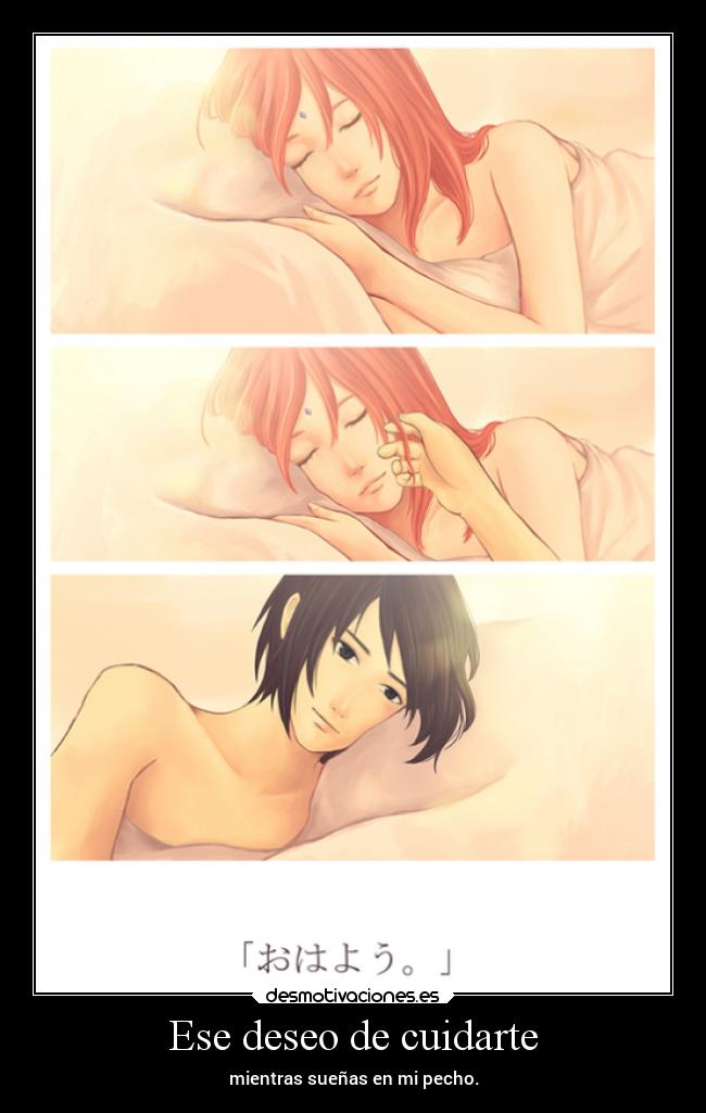 Ese deseo de cuidarte - 