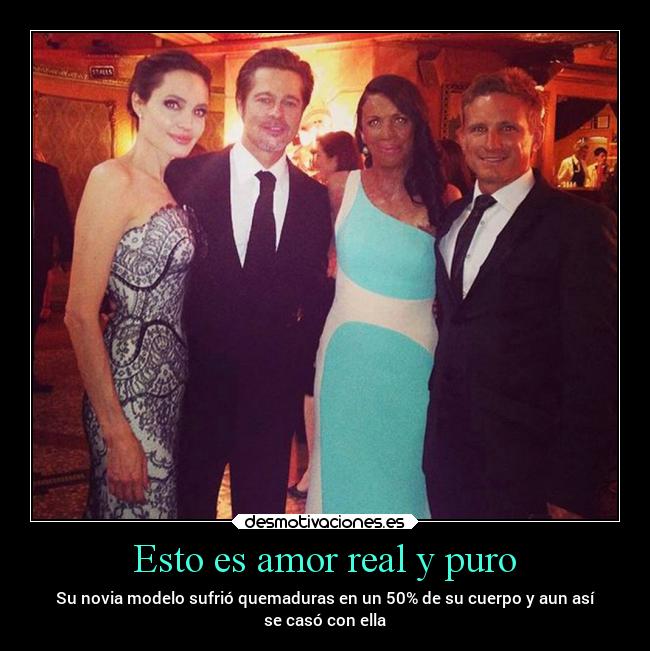 Esto es amor real y puro -