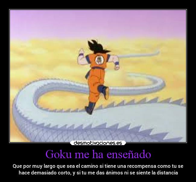 Goku me ha enseñado - 