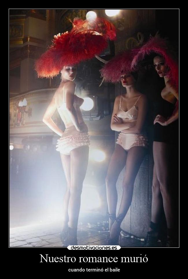 Nuestro romance murió -