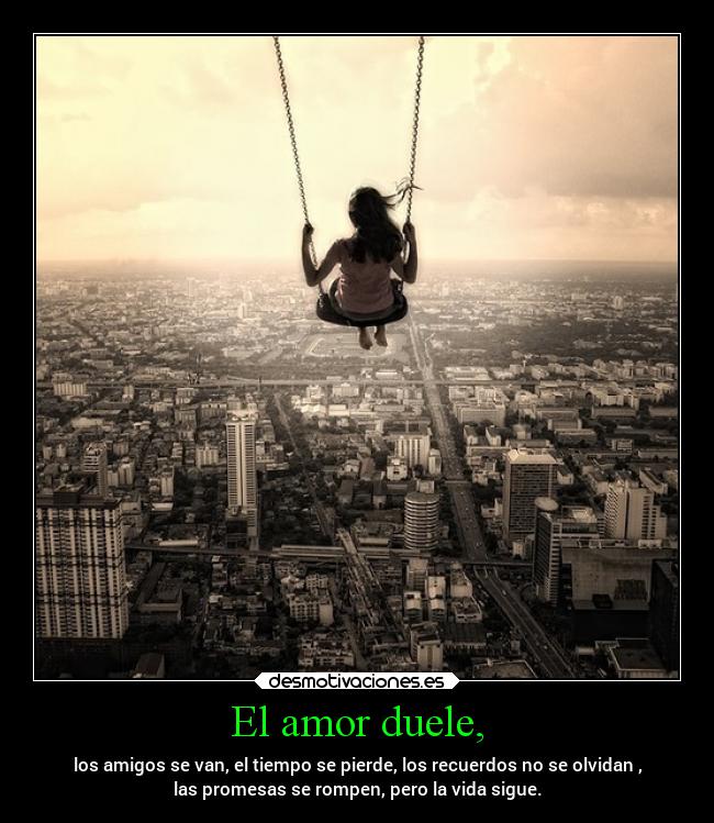 El amor duele, - 