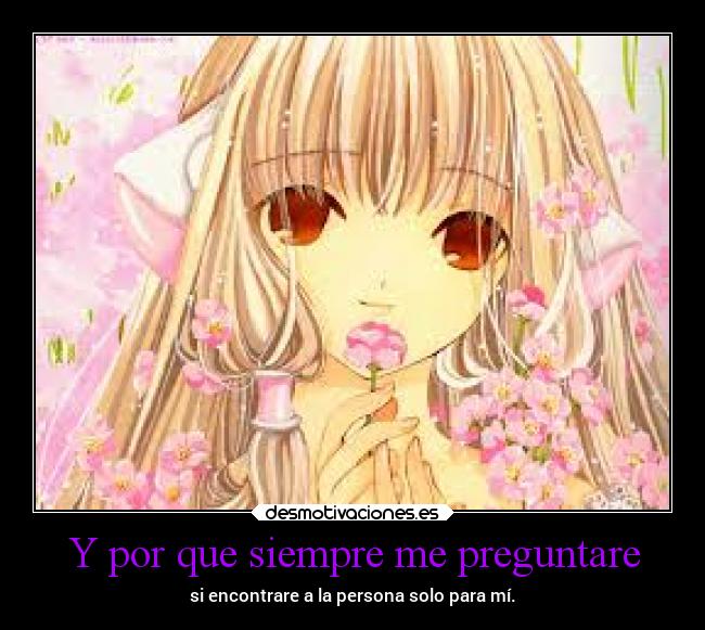 carteles anime chobits desmotivaciones