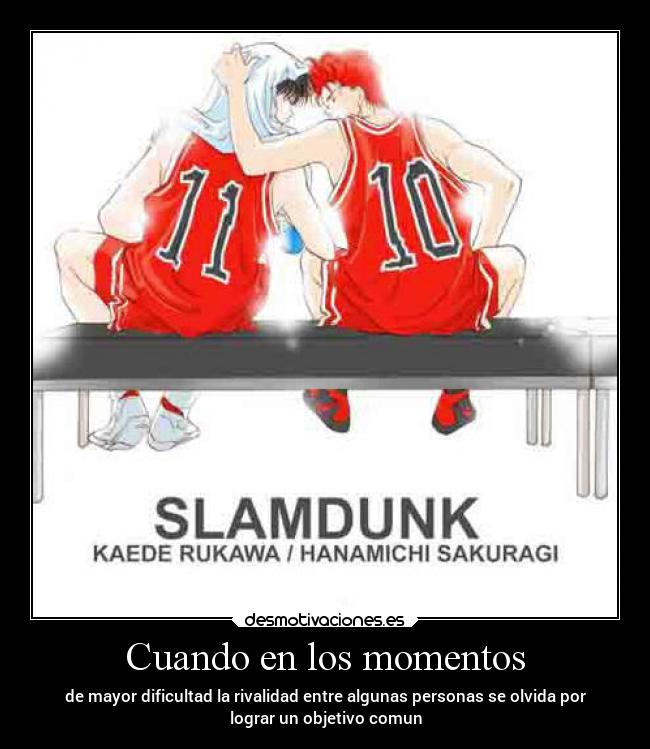 Cuando en los momentos -