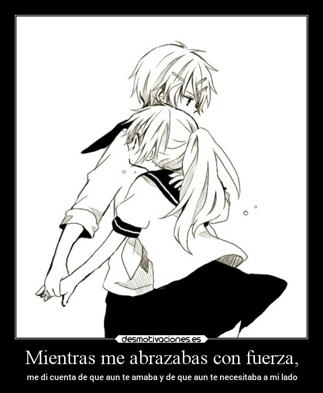 carteles anime fanloid kagamine rinto lenka desmotivaciones