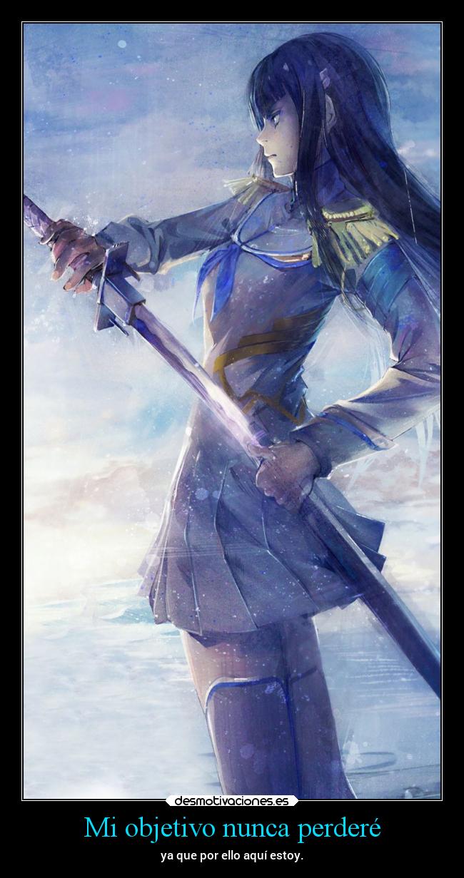 Mi objetivo nunca perderé - 