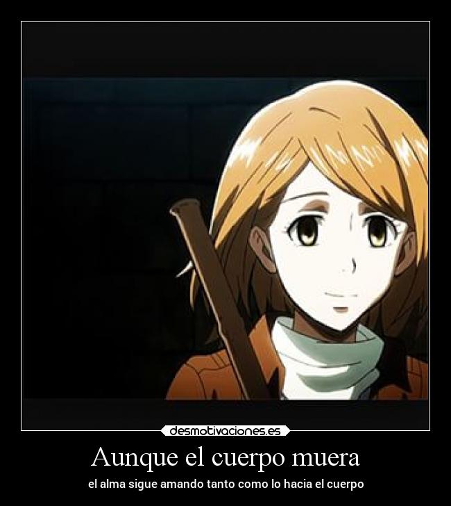 Aunque el cuerpo muera - 