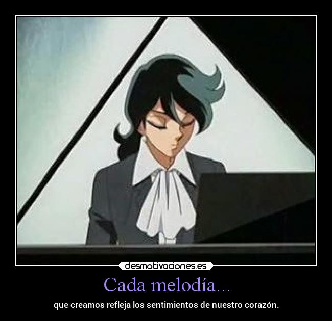 Cada melodía... -