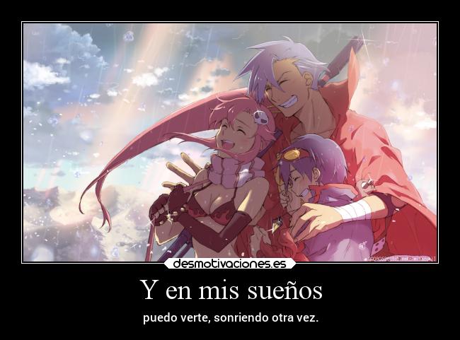 Y en mis sueños - puedo verte, sonriendo otra vez.