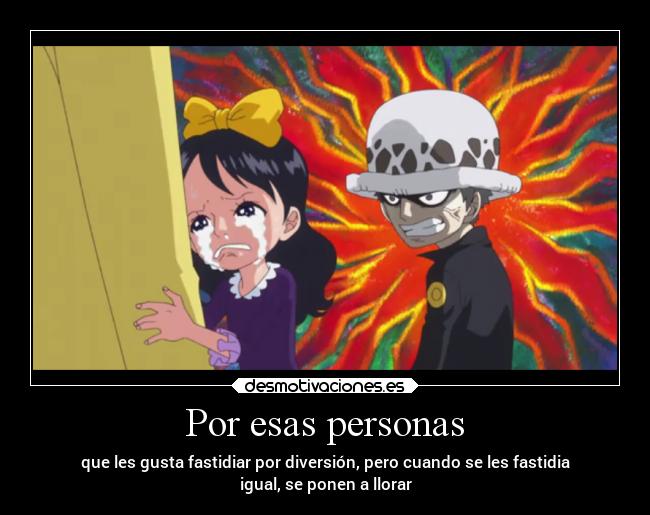 Por esas personas - 
