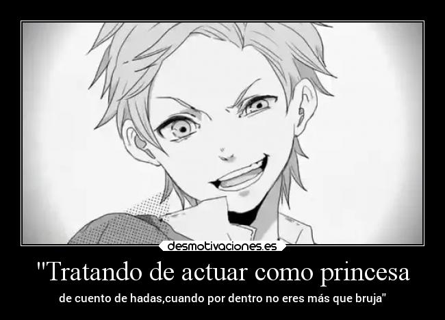 carteles anime vida mentira princesa manga actuar desmotivaciones