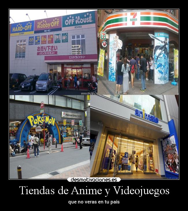 Tiendas de Anime y Videojuegos -