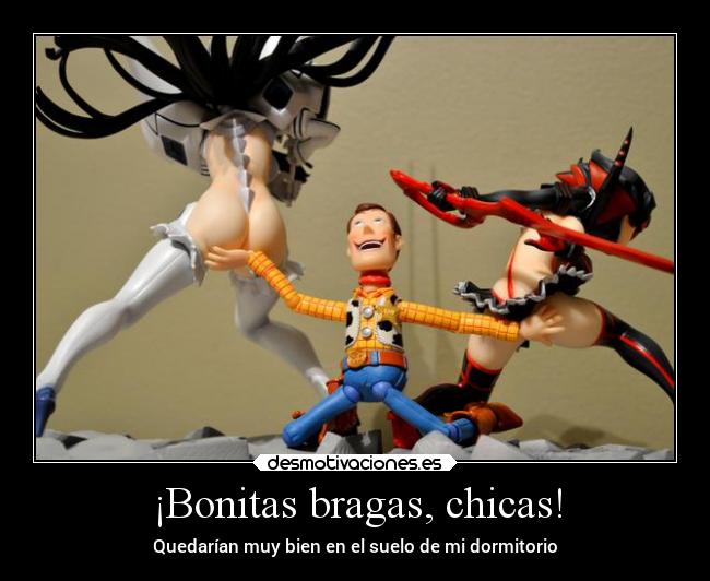 ¡Bonitas bragas, chicas! - 