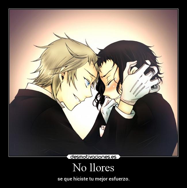 No llores -
