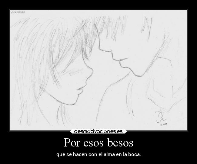 Por esos besos -