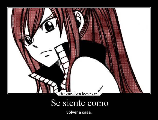 Se siente como - volver a casa.