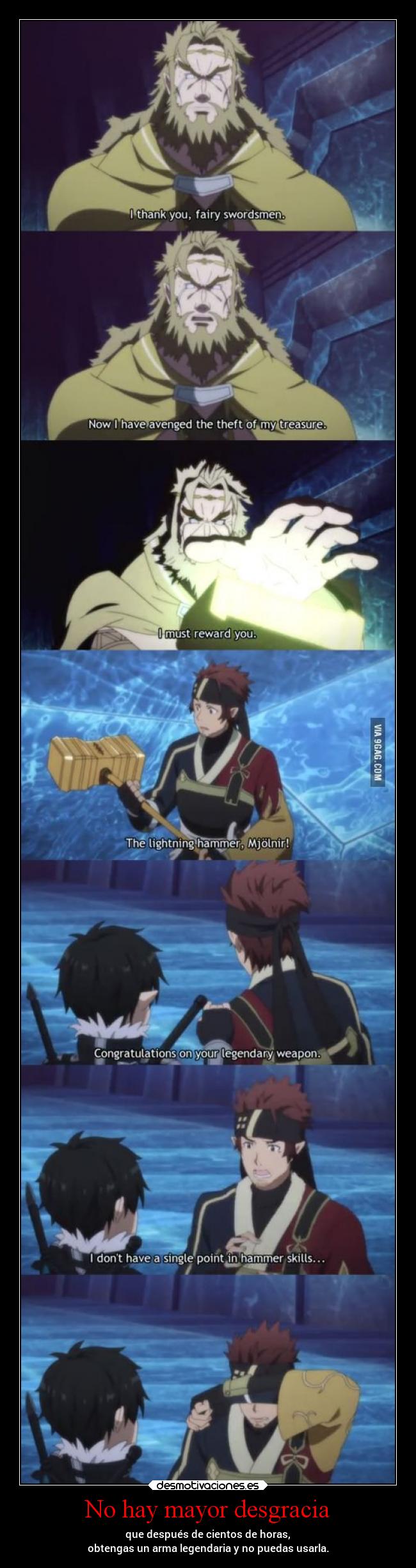 No hay mayor desgracia -