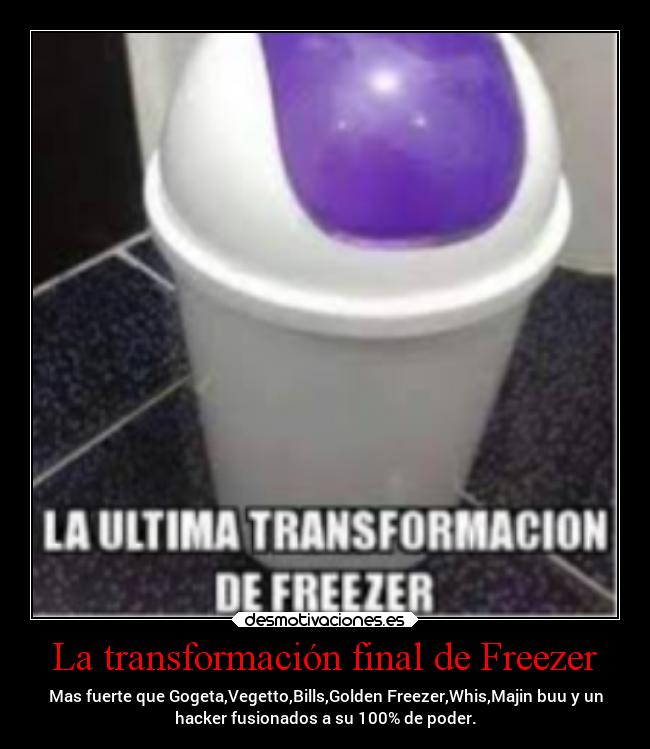 La transformación final de Freezer - 