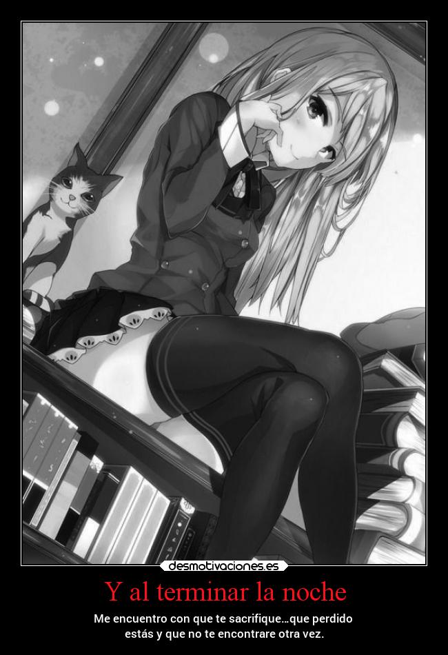 Y al terminar la noche -