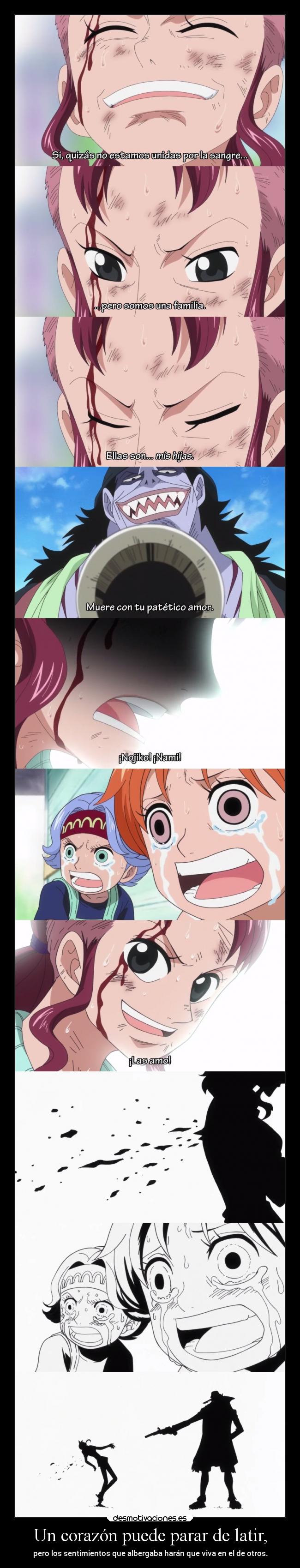 Un corazón puede parar de latir, - 