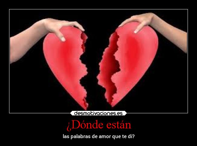 ¿Dónde están - 