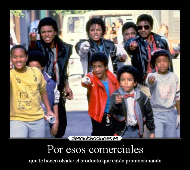 Por esos comerciales - 
