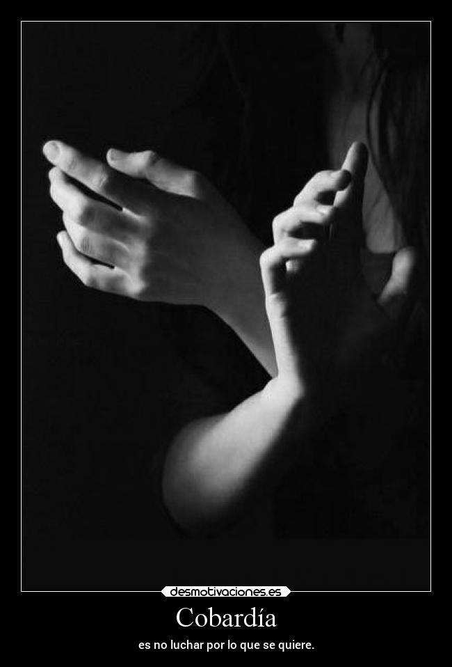Cobardía -
