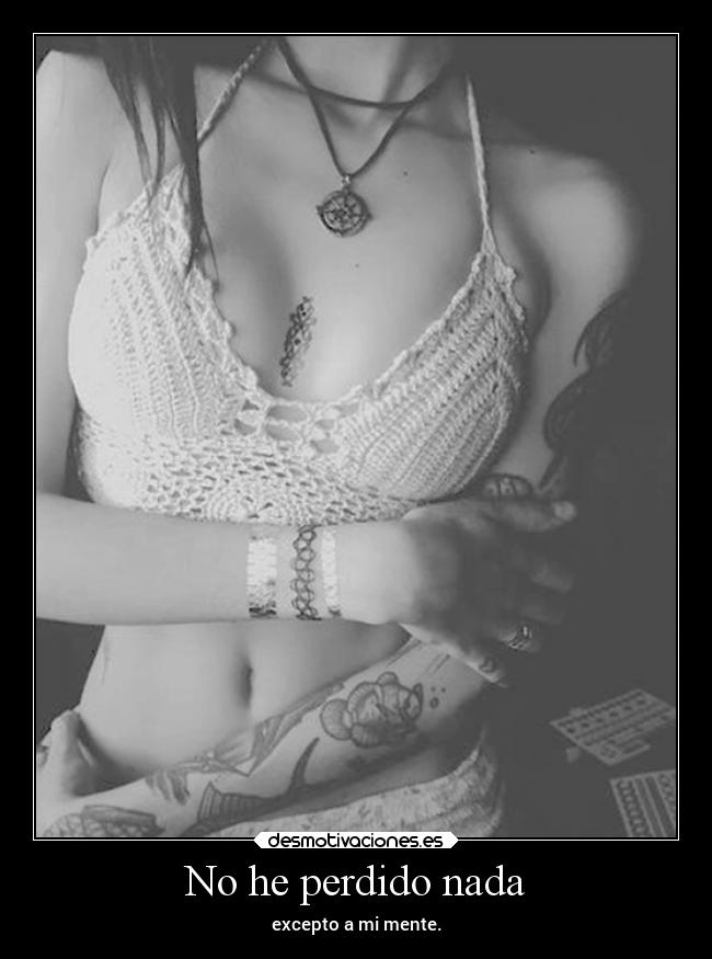 No he perdido nada - 