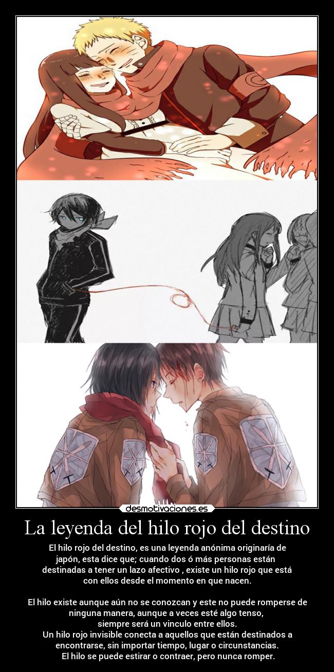 La leyenda del hilo rojo del destino - 
