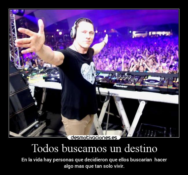 Todos buscamos un destino -