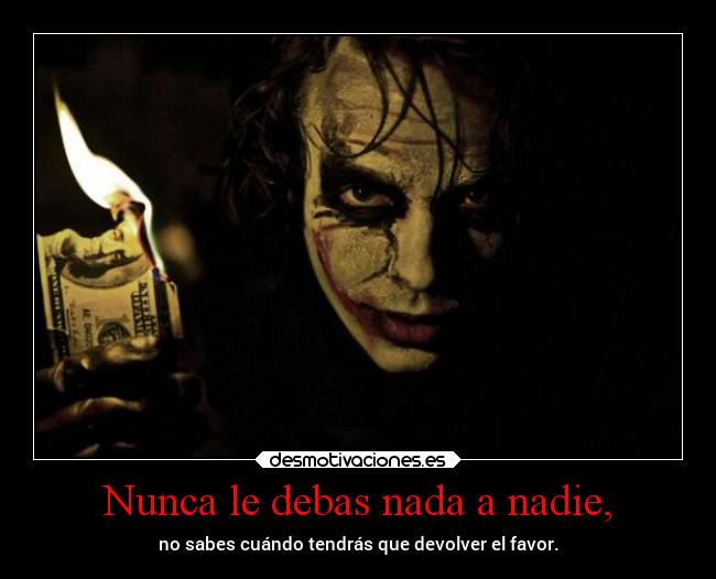 carteles dinero superclan soyunidiotatm joker desmotivaciones