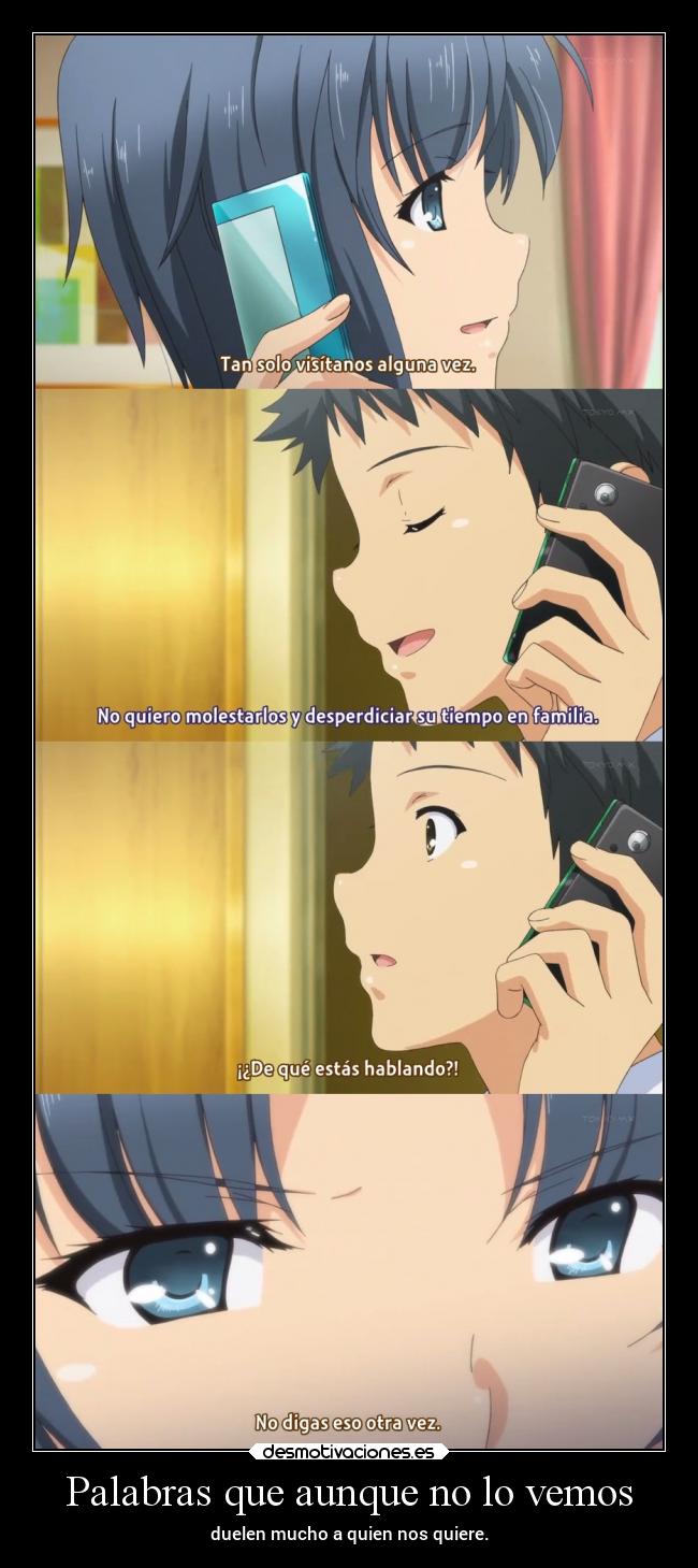 Palabras que aunque no lo vemos -