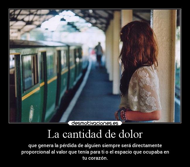 La cantidad de dolor - 