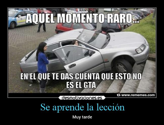 carteles fail humor graciosas risa gta desmotivaciones