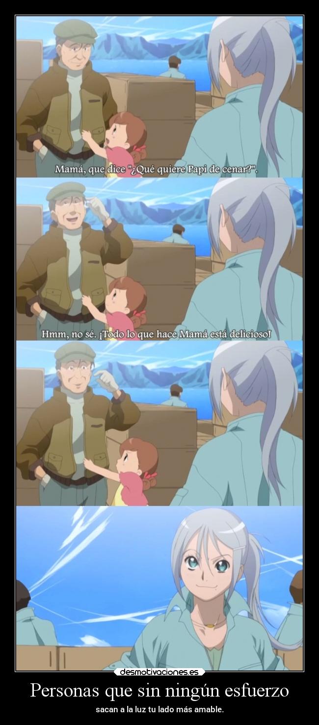 Personas que sin ningún esfuerzo - 