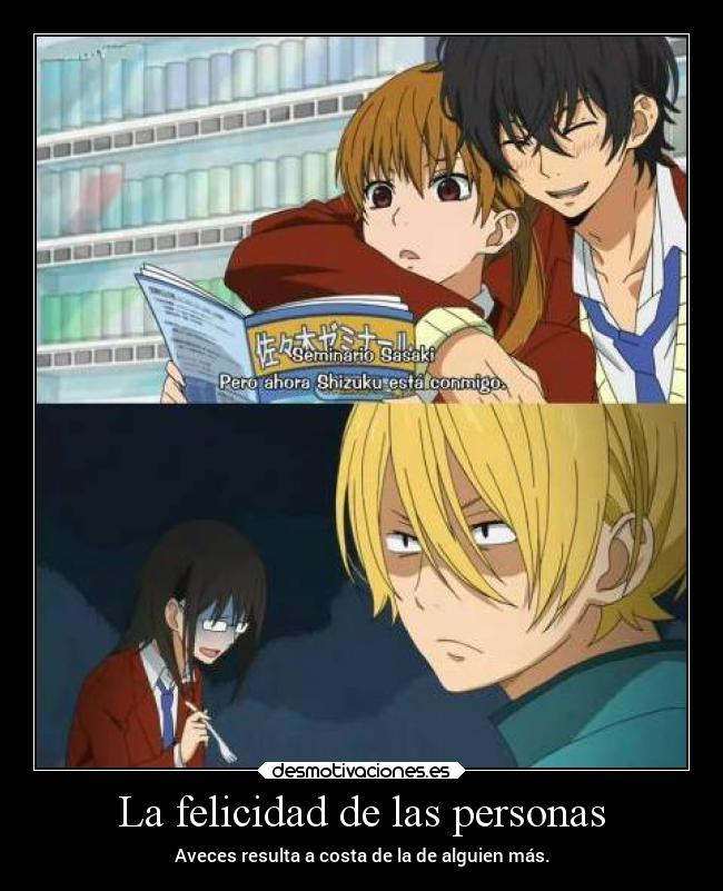 La felicidad de las personas - 