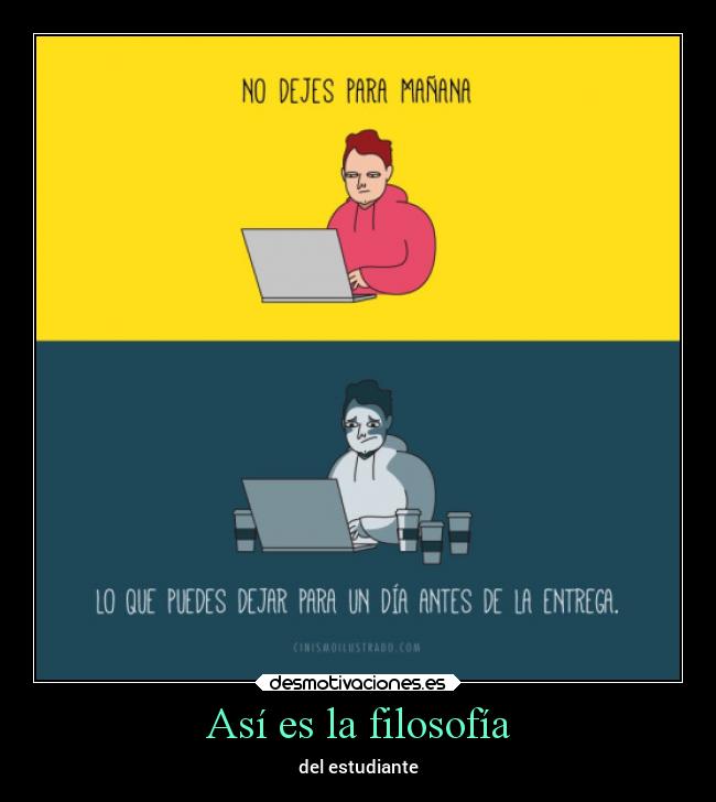 carteles filosofia escuela filosofia estudiantes proyectos desmotivaciones